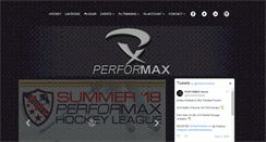 Desktop Screenshot of performaxsports.com